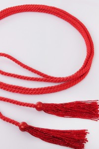 Cingulum with red tassels