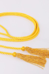 Cingulum with yellow tassels