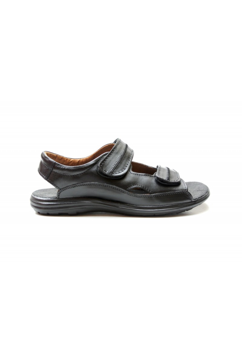 comfortable stylish black sandals