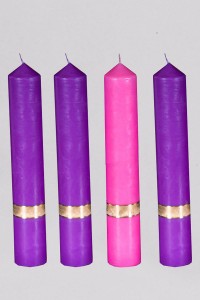 Advent candle set [A4]