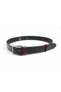 Black-rose leather belt...