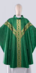 Green Chasubles with Ornaments - Chasubles - Liturgical-Clothing.com