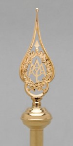 Baldaquin Poles and End Buttons - Liturgical Equipment - Liturgical-Clothing.com