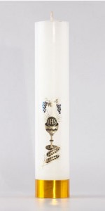 Holy communion, Corpus Christi, baptism, confirmation, wedding - Candles - Liturgical-Clothing.com