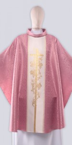 Pink Chasubles with Ornaments - Chasubles - Liturgical-Clothing.com