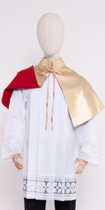 Krótkie peleryny ministranckie PMp - Double-sided Pelerines - Readers and Altar Servers - Liturgical-Clothing.com