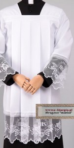 Surplices with Lace Motifs - Priests' Surplices - Liturgical-Clothing.com